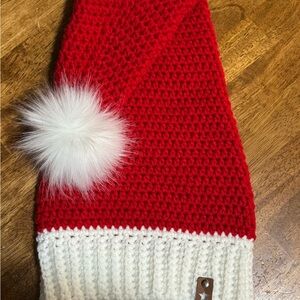 Red and White Adult (OSFM) Santa Hat